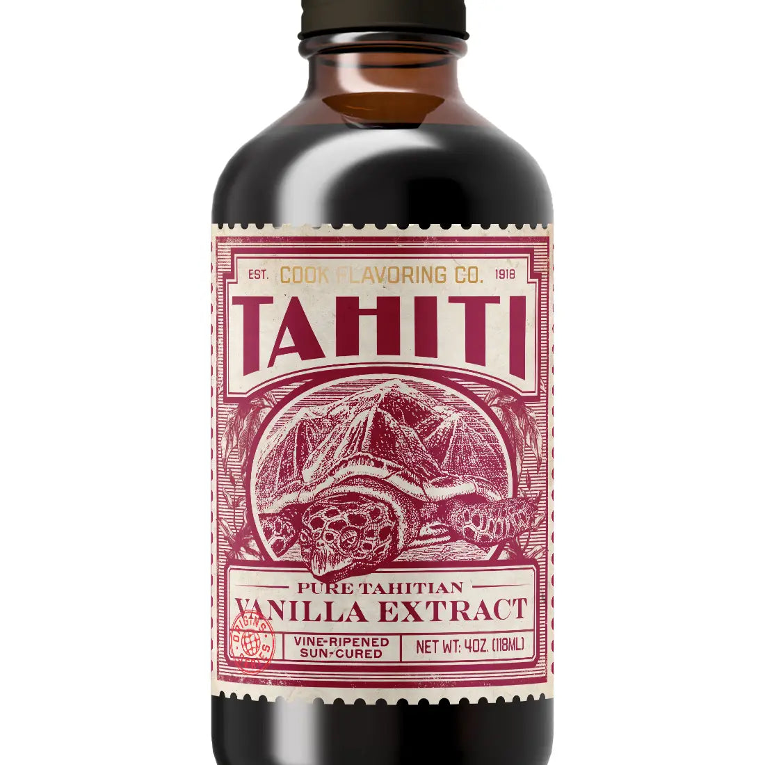 Pure Tahitian Blend Vanilla Extract - Cookie