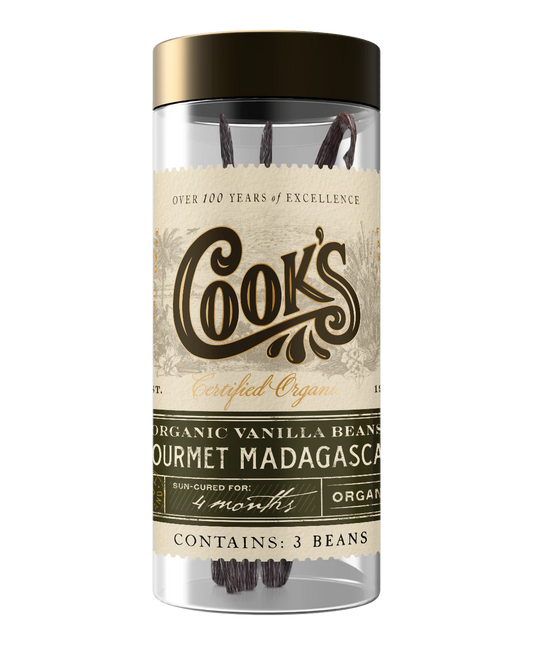 Organic Gourmet Madagascar Vanilla Beans - Grade A - NashvilleSpiceCompany