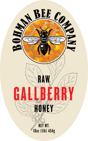 Bohman Gallberry Honey