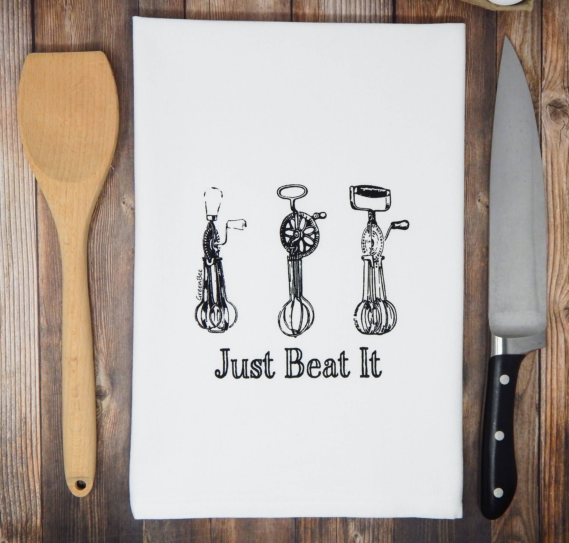 Just Beat It Whisk Tea Towel - NashvilleSpiceCompany