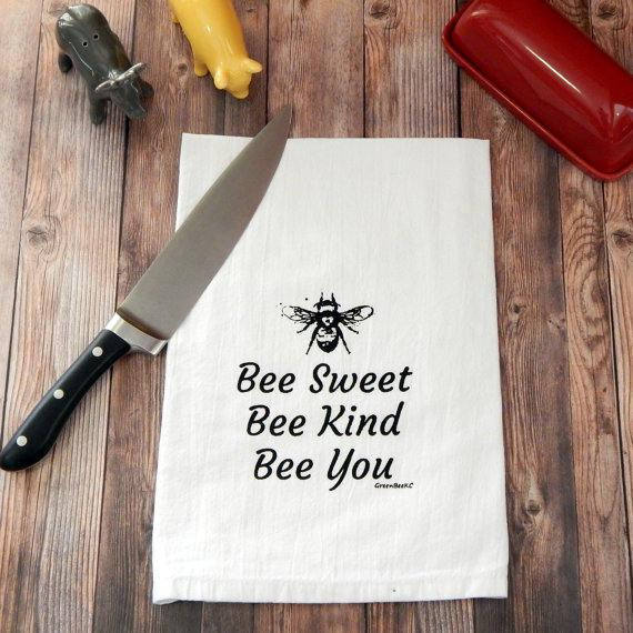 Bee Sweet Flour Sack Tea Towel - NashvilleSpiceCompany