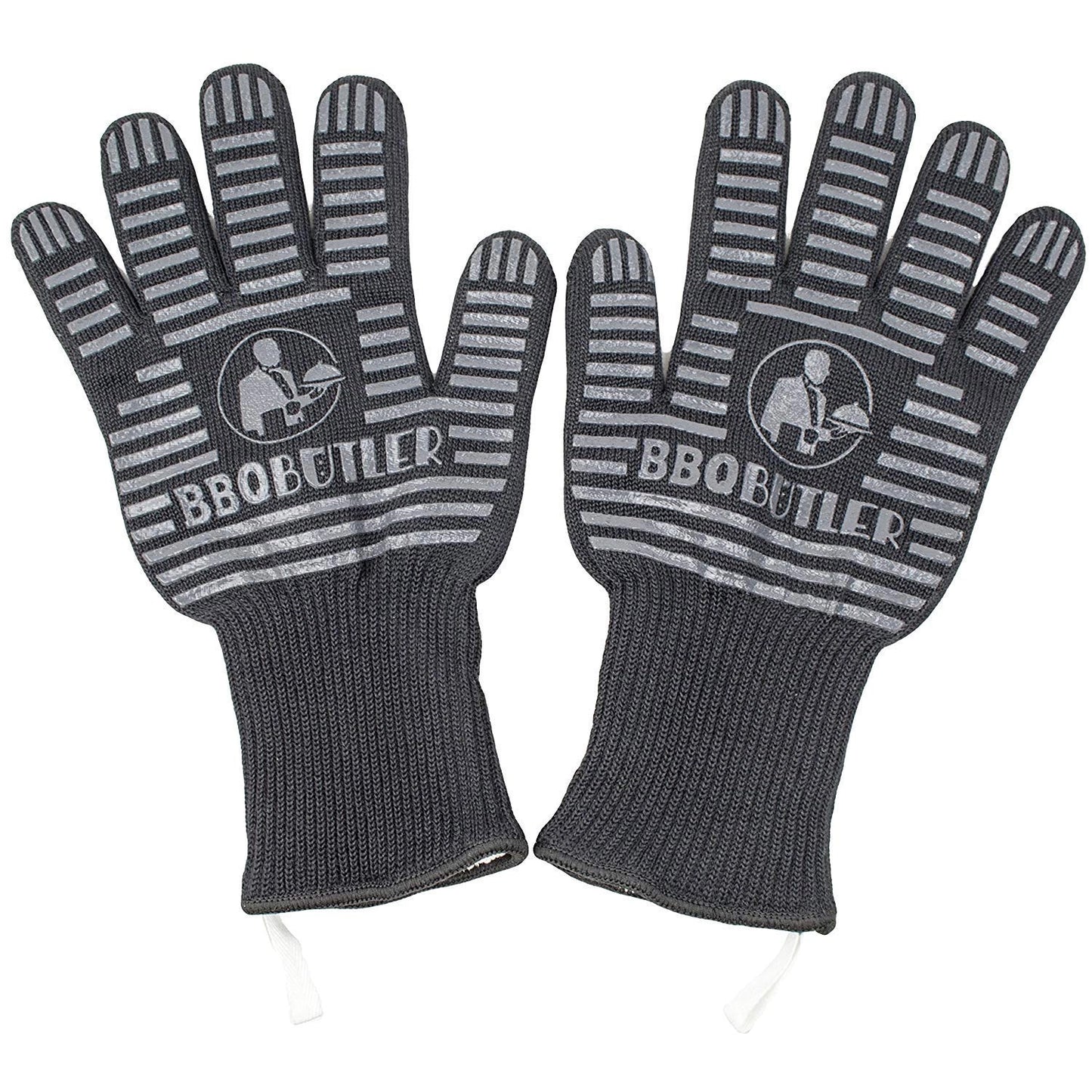 Black Fabric Gloves - Pair