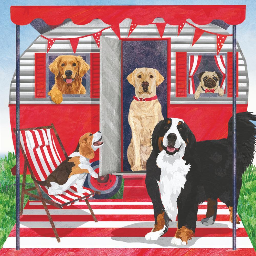 Camper Dogs Napkin - NashvilleSpiceCompany
