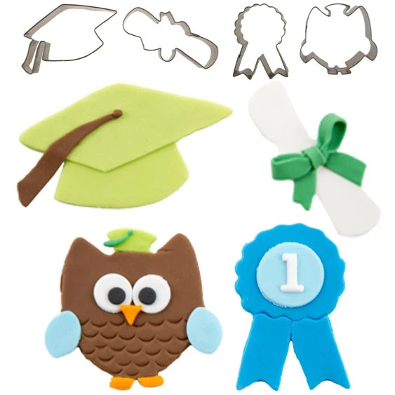 Cutie Cupcake Cutter Set - Graduation 30% OFF