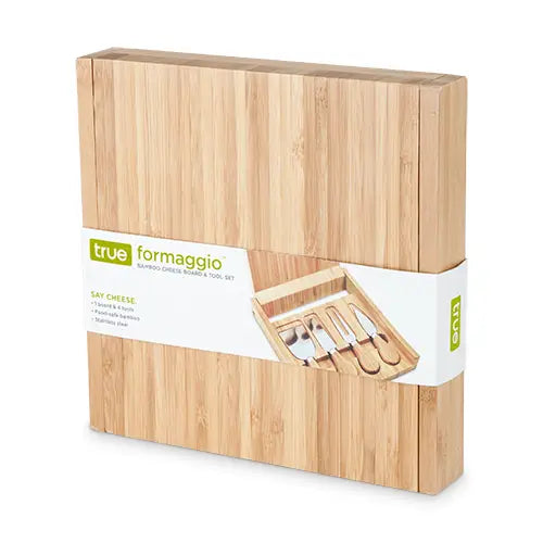 Formaggio™: Bamboo Cheese Board & Tool Set