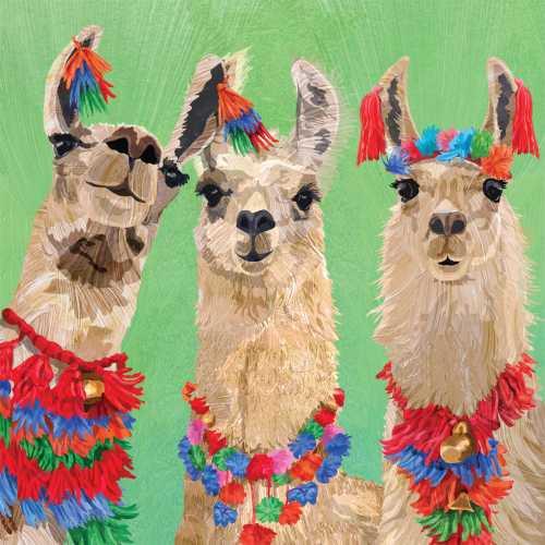 Llama Amigos Napkins - NashvilleSpiceCompany
