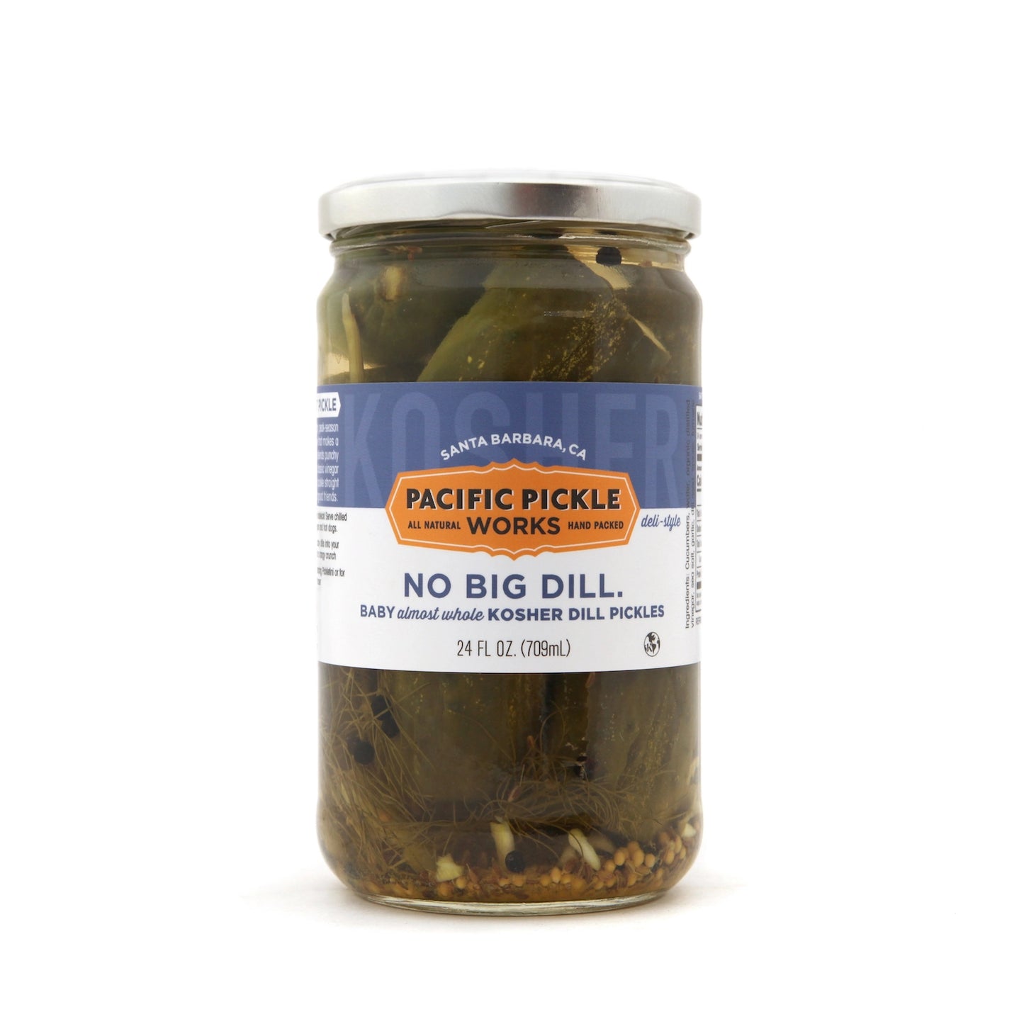 No Big Dill. Kosher Baby Dill Pickles