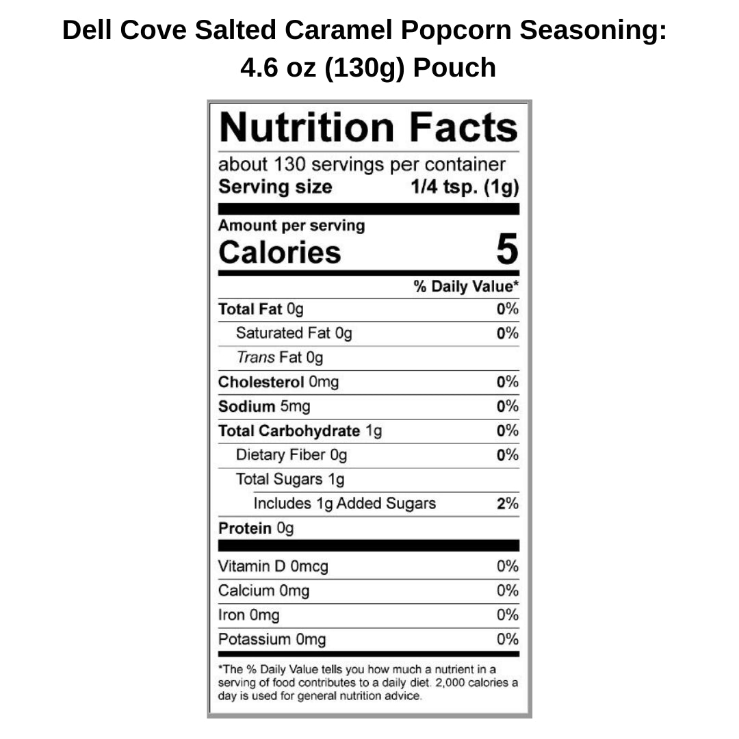 Salted Caramel Popcorn Seasoning