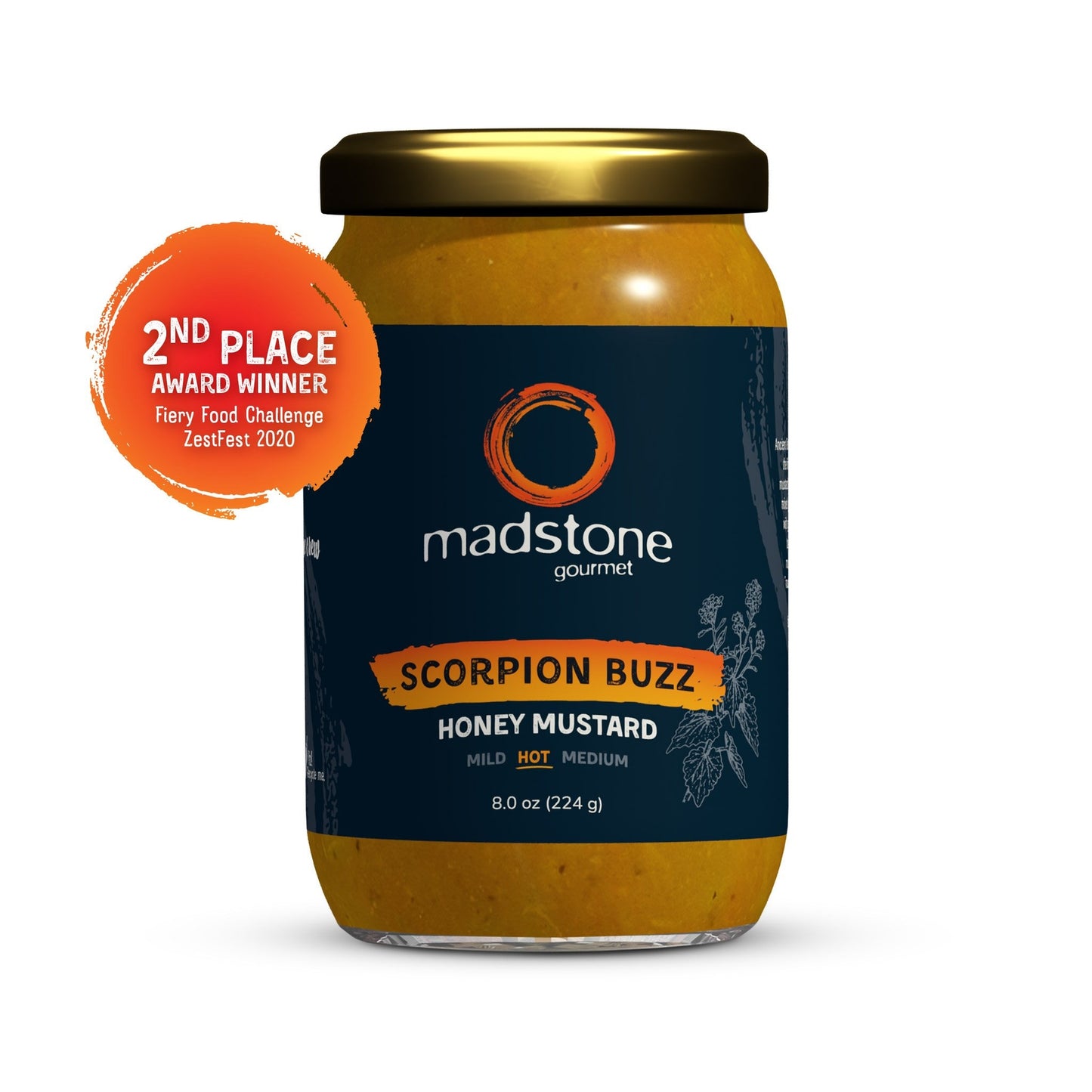 Scorpion Buzz Honey Mustard - NashvilleSpiceCompany