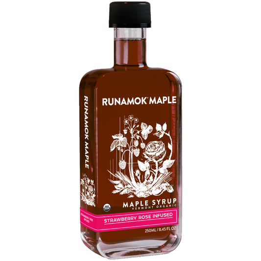 Strawberry Rose Infused Maple Syrup *Limited Release*