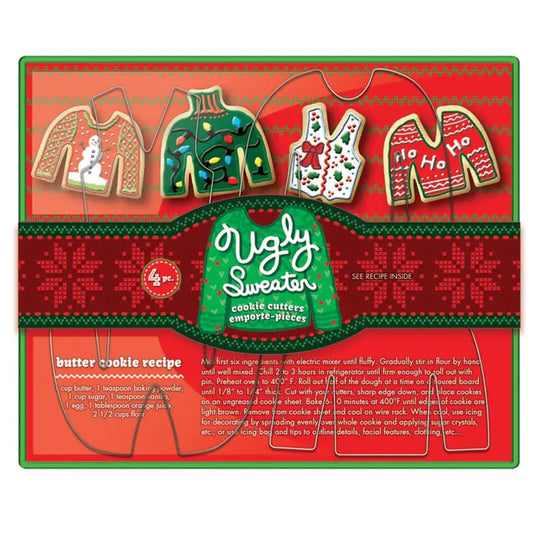 Ugly Sweaters Cookie Cutter Set
